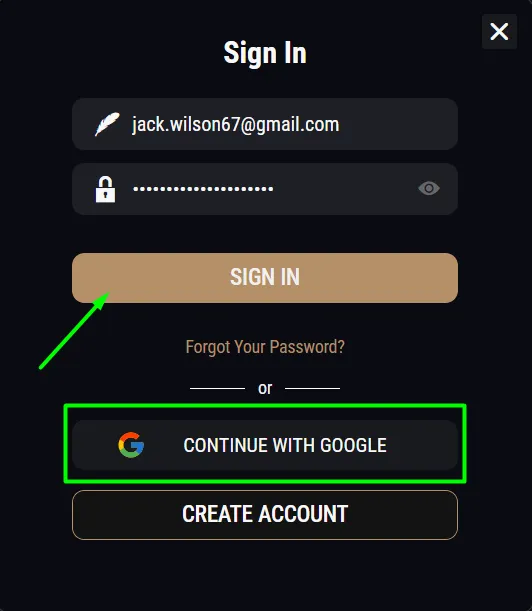 How to Join King Billy Casino